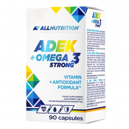 Allnutrition ADEK + Omega 3 Strong - Vitamina A D E K + Omega 3
