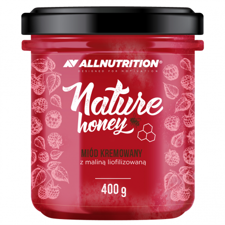 Allnutrition Nature Honey With Raspberry - Miere naturală