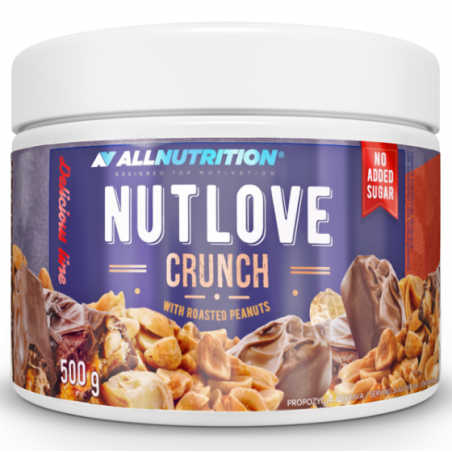 Allnutrition NutLove - Crunch - Cremă dietetică pentru întindere