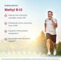Jarrow Formulas Methyl B-12 5000 - Vitamina B12