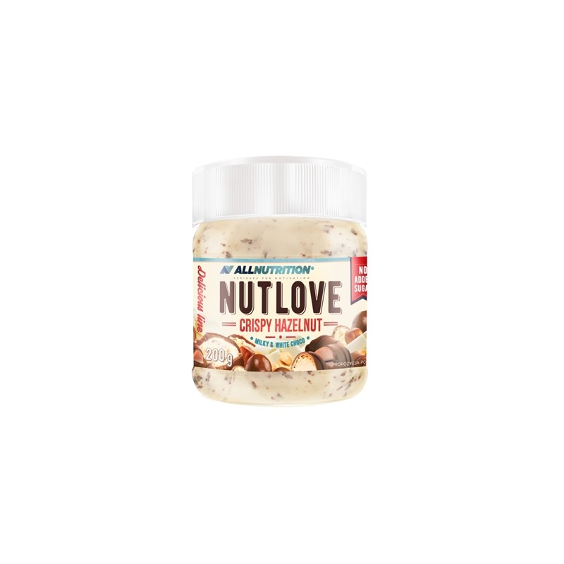 Allnutrition NutLove - Crispy Hazelnut - Cremă dietetică pentru ungere
