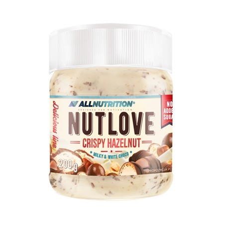 Allnutrition NutLove - Crispy Hazelnut - Cremă dietetică pentru ungere