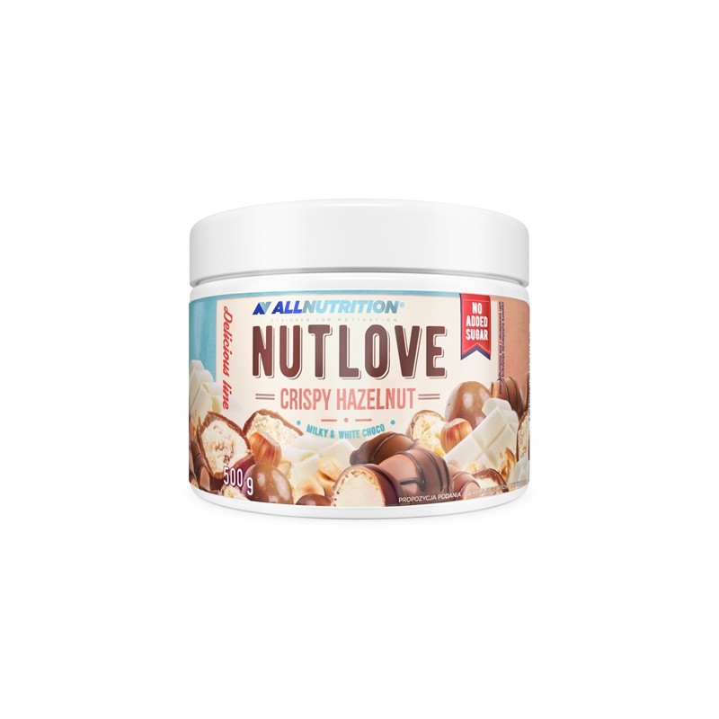 Allnutrition NutLove - Crispy Hazelnut - Cremă dietetică pentru ungere