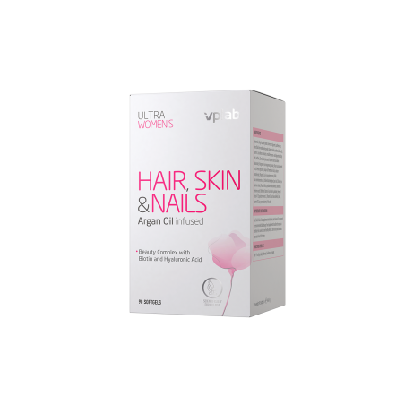 VPLab Ultra Women`s Hair, Skin & Nails + Argan Oil - Formula pentru păr, piele, unghii + ulei de argan
