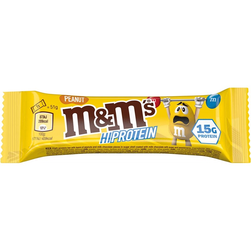 Mars Protein M&M`s Hi Protein Bar - Peanut - Baton Proteic
