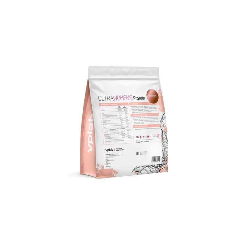 VPLab Ultra Women`s Protein - Proteine ​​Pentru Femei + Acid Hialuronic