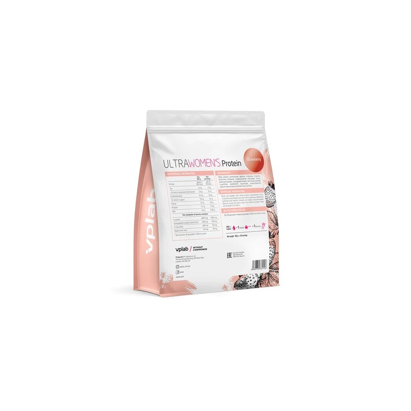 VPLab Ultra Women`s Protein - Proteine ​​Pentru Femei + Acid Hialuronic