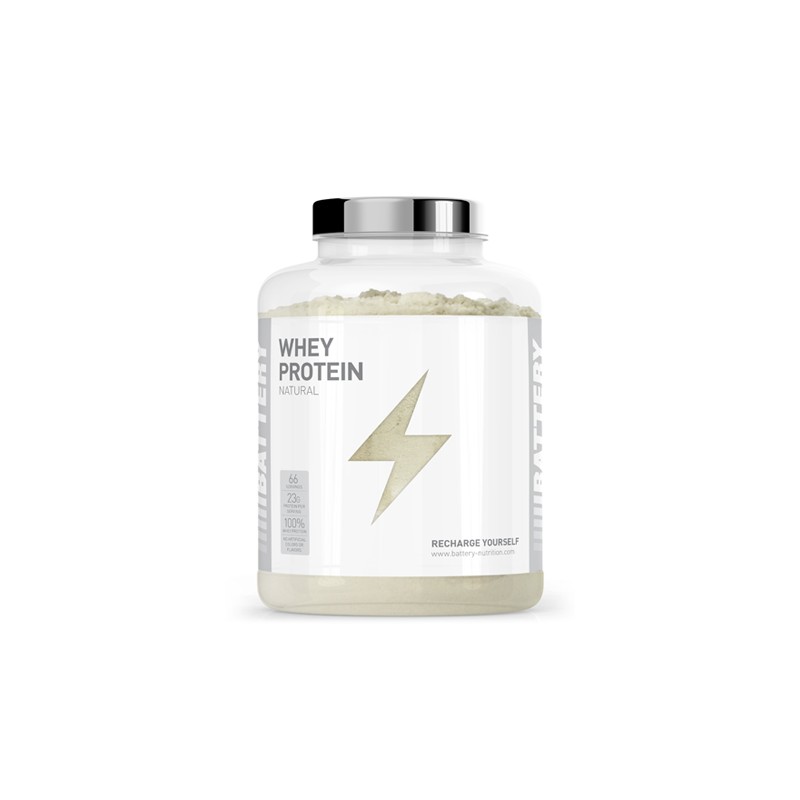 Battery Nutrition Whey Protein Natural