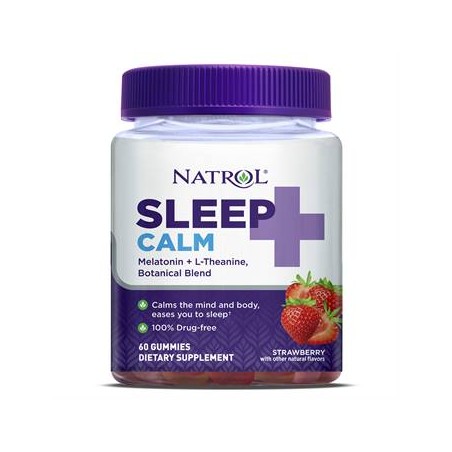 Natrol Sleep+ Calm Gummies - Melatonină