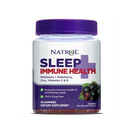 Natrol Sleep+ Immune Health Gummies - Melatonină