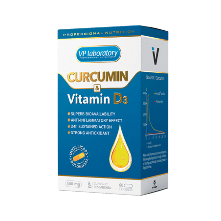VP Laboratory Curcumin & Vitamin D3 - Curcumina + Vitamina D3