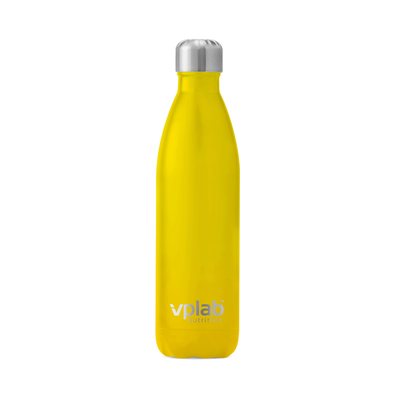 VPLab Metal Water Bottle - Yellow - Sticlă de apă