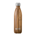 VPLab Metal Water Bottle - Wood - Sticlă de apă