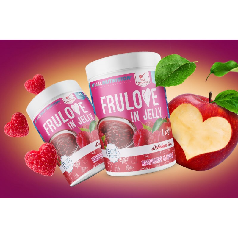 Allnutrition FruLove - Raspberry & Apple - Dulceata Dietetica