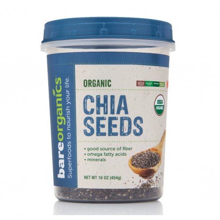 BareOrganics Chia Seeds