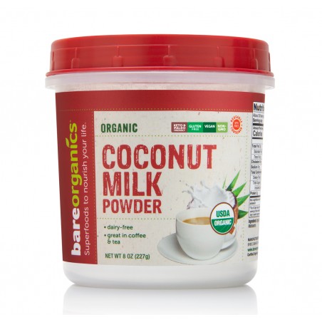 BareOrganics Coconut Milk Powder - lapte de cocos praf