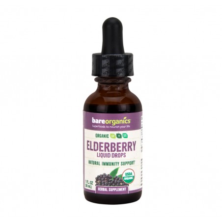 BareOrganics Elderberry Liquid Drops