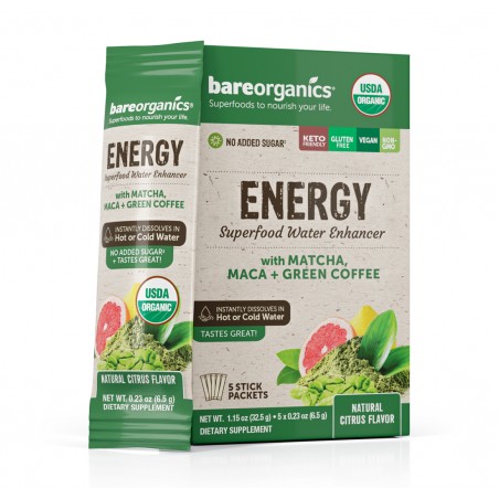 BareOrganics Energy Superfood Water Enhancer
