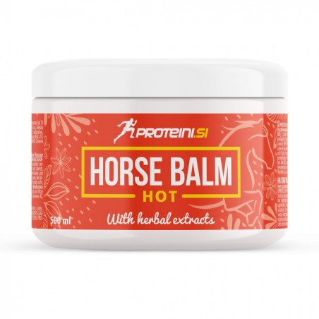 Proteini.SI Horse Balm - Hot - Balsam de cal