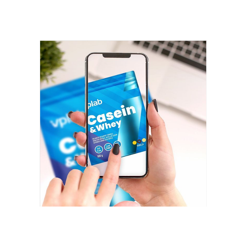 VPLab Casein & Whey - Cazeina + Proteine ​​Din Zer