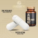 Grassberg Zinc Picolinate 15mg - High Absorption