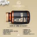 Grassberg Zinc Picolinate 15mg - High Absorption