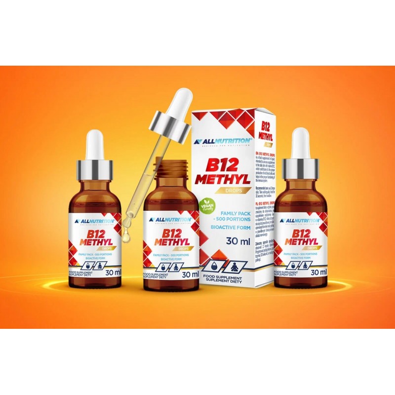 Allnutrition Vitamin B12 Methyl Drops - Vitamina B12