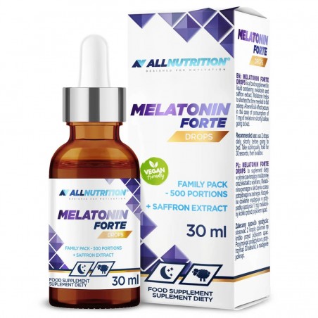 Allnutrition Melatonin Forte Drops - Melatonina