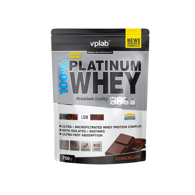 VPLab 100% Platinum Whey - Proteine ​​Din Zer
