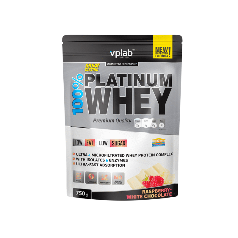 VPLab 100% Platinum Whey - Proteine ​​Din Zer