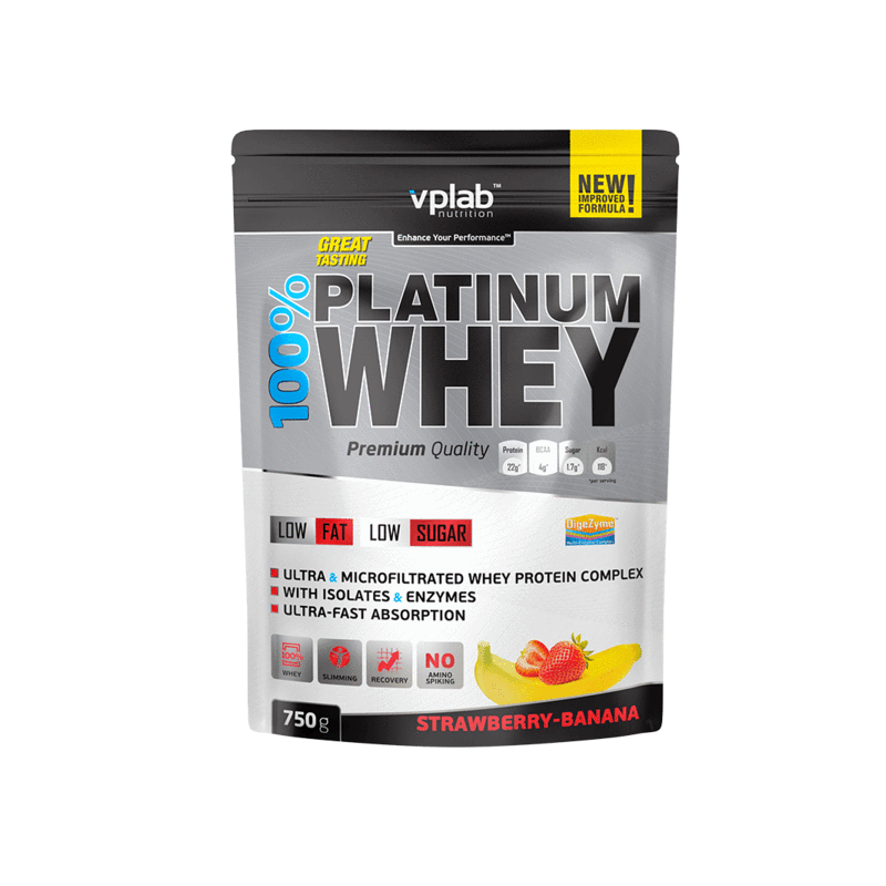 VPLab 100% Platinum Whey - Proteine ​​Din Zer
