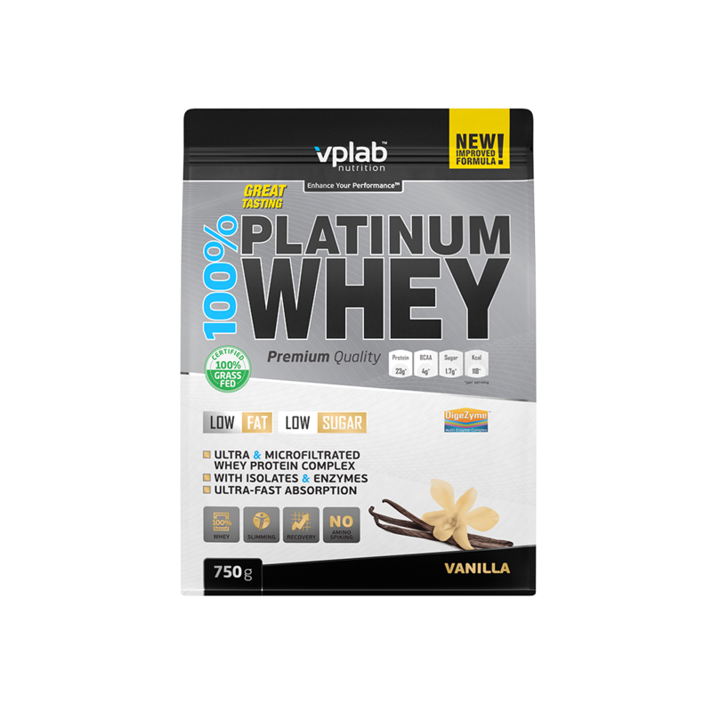 VPLab 100% Platinum Whey - Proteine ​​Din Zer
