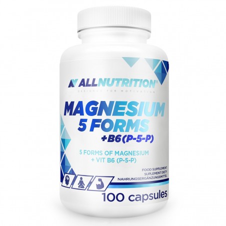 Allnutrition Magnesium 5 Forms + B6 - Magneziu + Vitamina B6