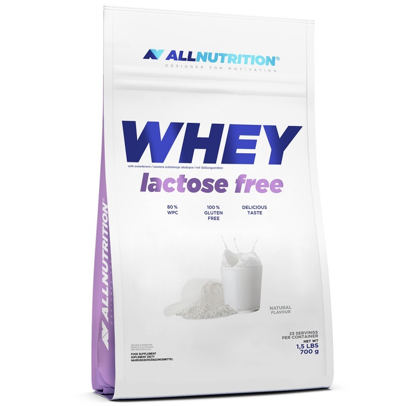 Allnutrition Whey Lactose Free - Proteine ​​din zer fără lactoză