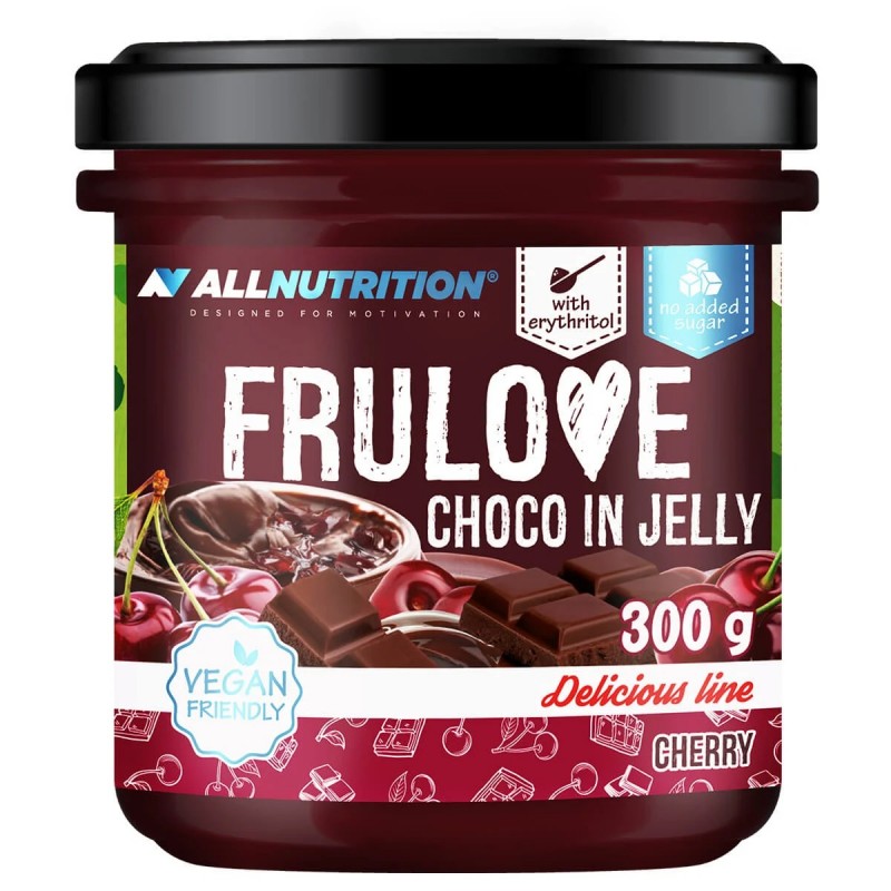Allnutrition FruLove Choco In Jelly - Cherry - Dulceata