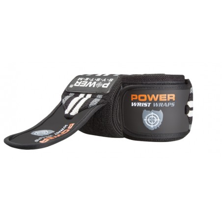 Power System Weightlifting Wrist Wraps - Grey - Fitiluri