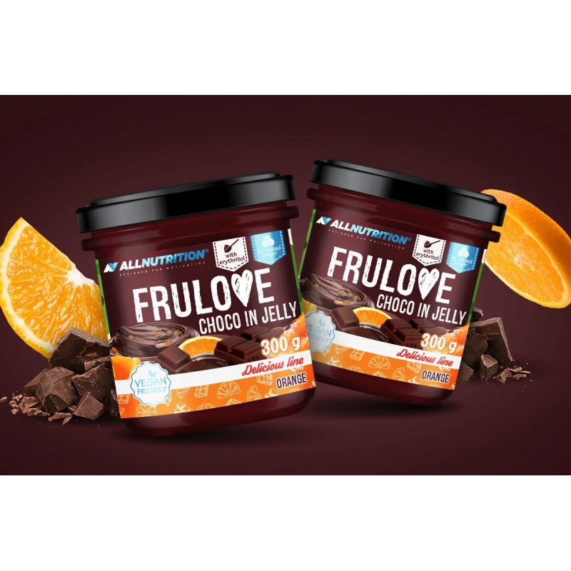 Allnutrition FruLove Choco In Jelly - Orange - Dulceata