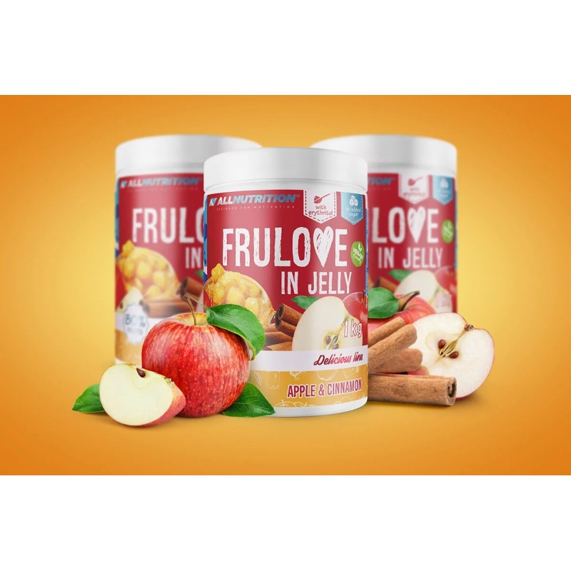 Allnutrition FruLove - Apple & Cinnamon - Dulceata dietetică