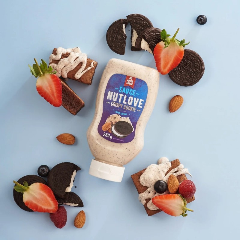 Allnutrition NutLove Sauce - Crispy Cookie - Sirop Dietetic