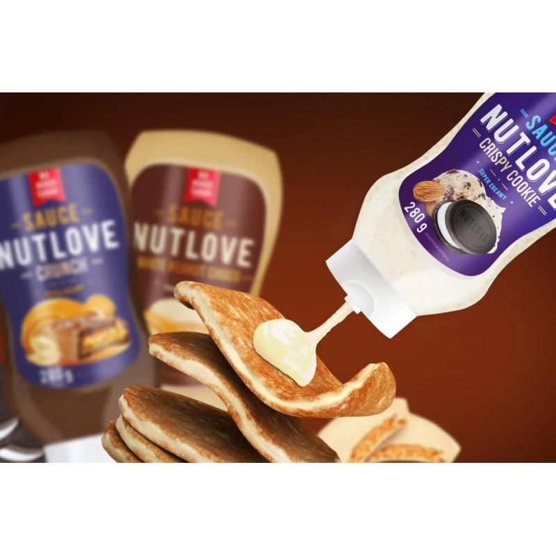 Allnutrition NutLove Sauce - Crispy Cookie - Sirop Dietetic