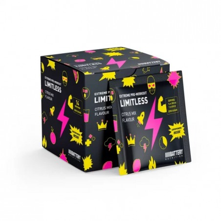 Battery Nutrition Limitless - Booster de azot