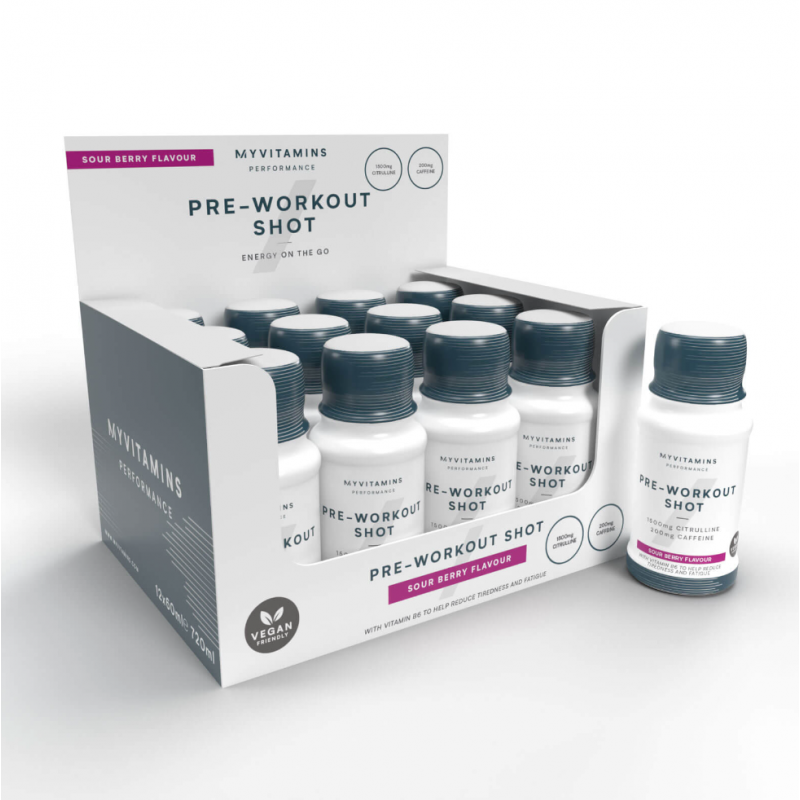 Myprotein Pre-Workout Shot - Booster de azot