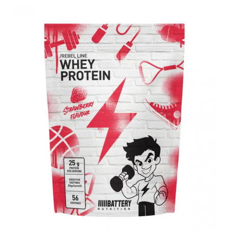 Battery Nutrition Rebel Whey Protein - Proteina din zer