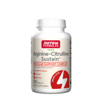 Jarrow Formulas Arginine-Citrulline Sustain™ - Arginina + Citrulina