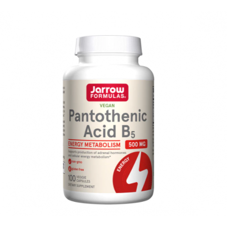 Jarrow Formulas Pantothenic Acid B5 500mg - Acid Pantotenic