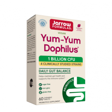 Jarrow Formulas Yum-Yum Dophilus® 1 Billion Natural Raspberry - Probiotic
