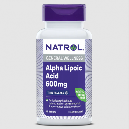 Natrol Alpha Lipoic Acid Time Release 600mg