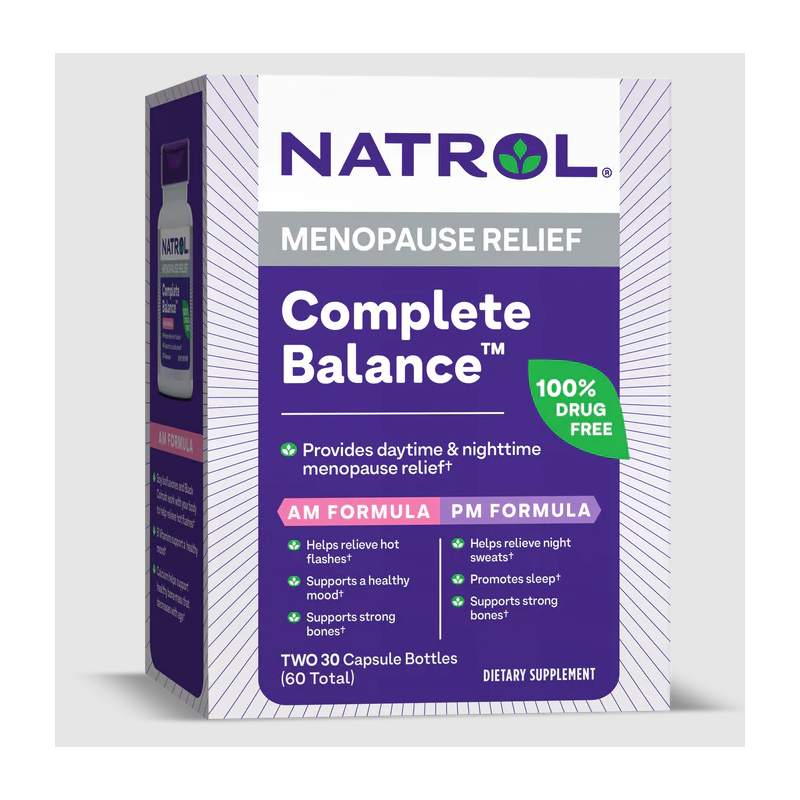 Natrol Complete Balance for Menopause AM/PM