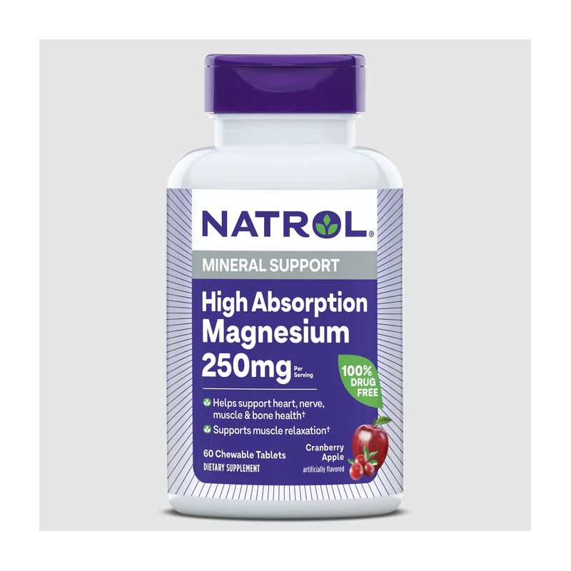 Natrol Magnesium - High Absorption - Absorbție ridicată - Magneziu