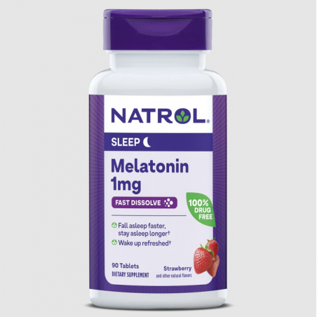 Natrol Melatonin Fast Dissolve 1mg - Melatonina